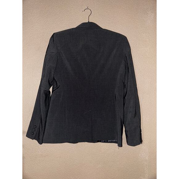 Calvin Klein Professional Preppy Academia Notched Lapel Single Button Blazer - Picture 4 of 7